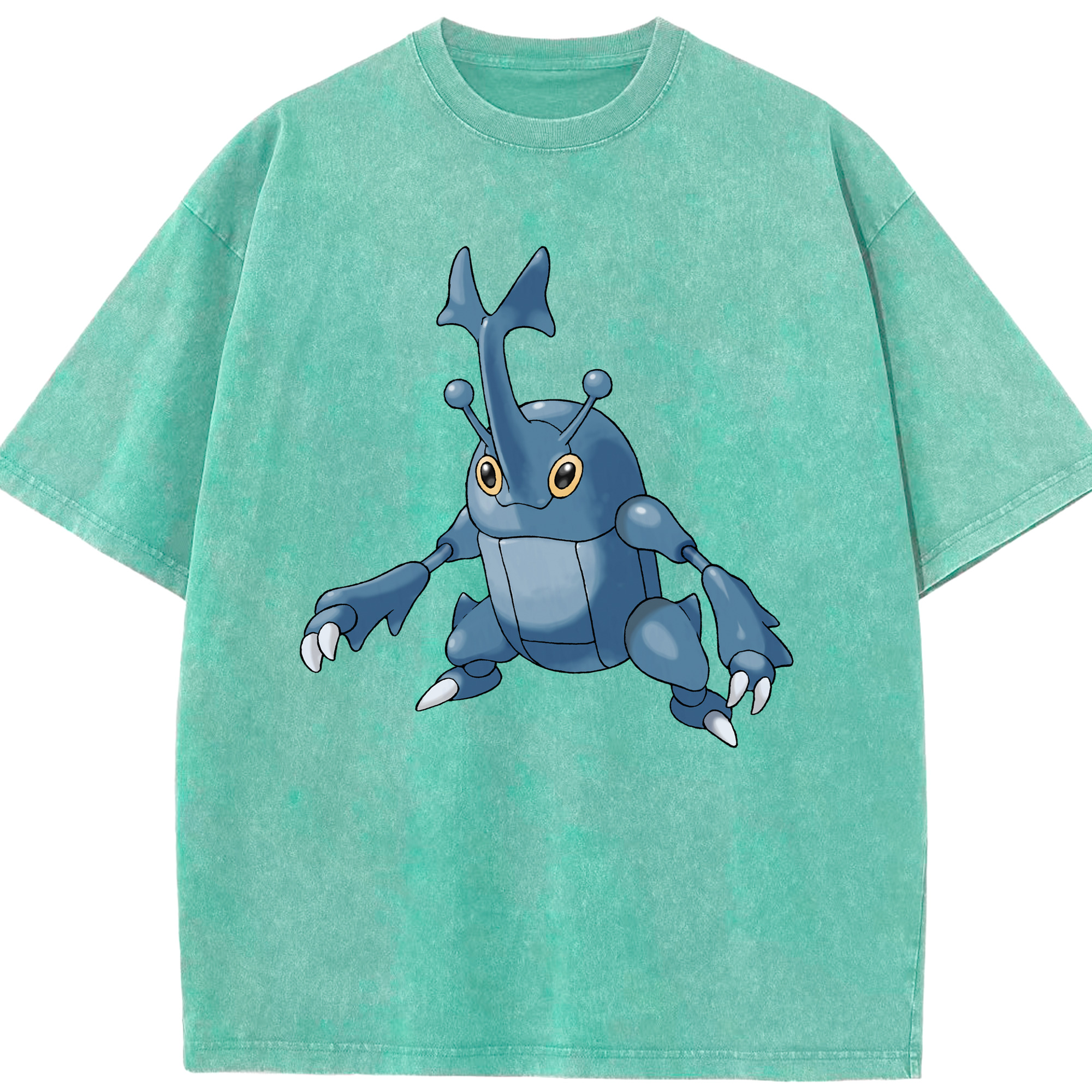 （画像用） ポケットモンスター Pokémon 綿100% ヴィンテージ風 半袖Tシャツ（フロントプリント）